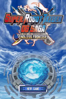 Super Robot Taisen OG Saga - Endless Frontier (USA) screen shot title